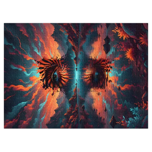 Cosmic Eye Reflection | Jigsaw Puzzles