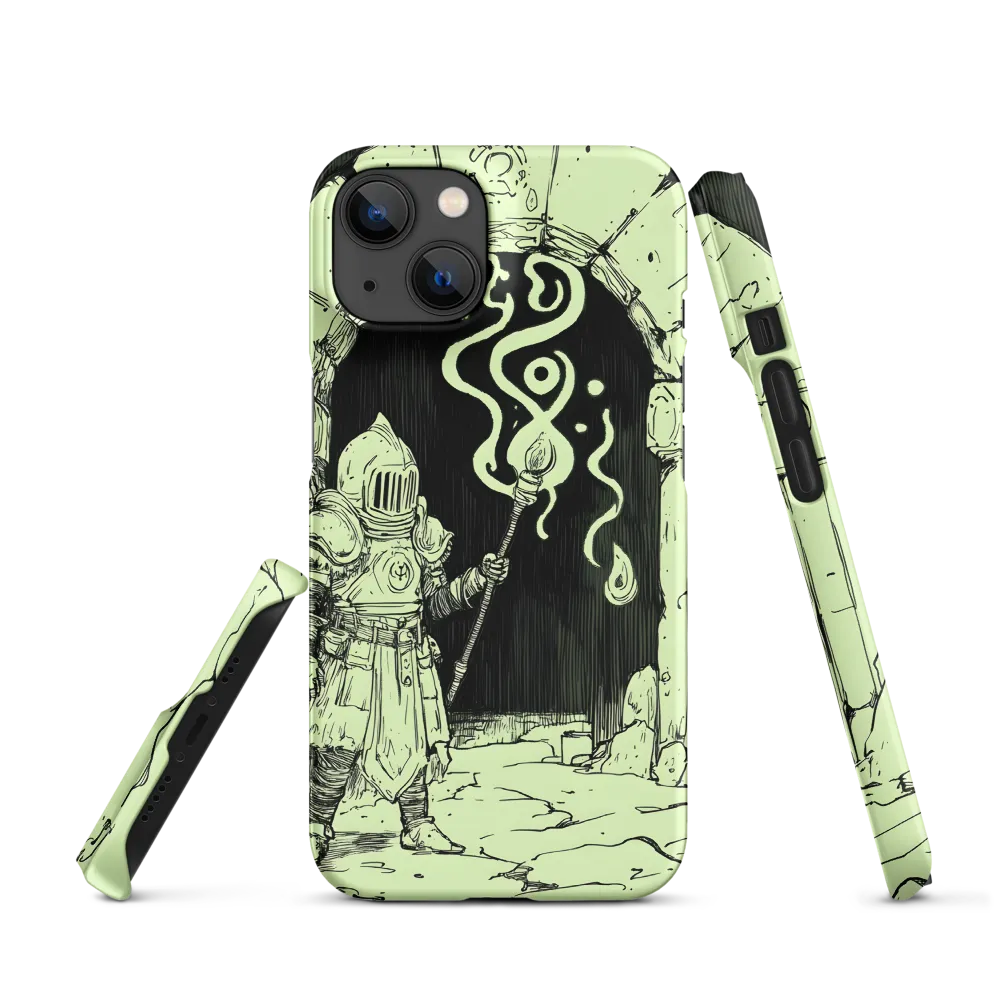 Knight in Mystical Archway | Phone Case