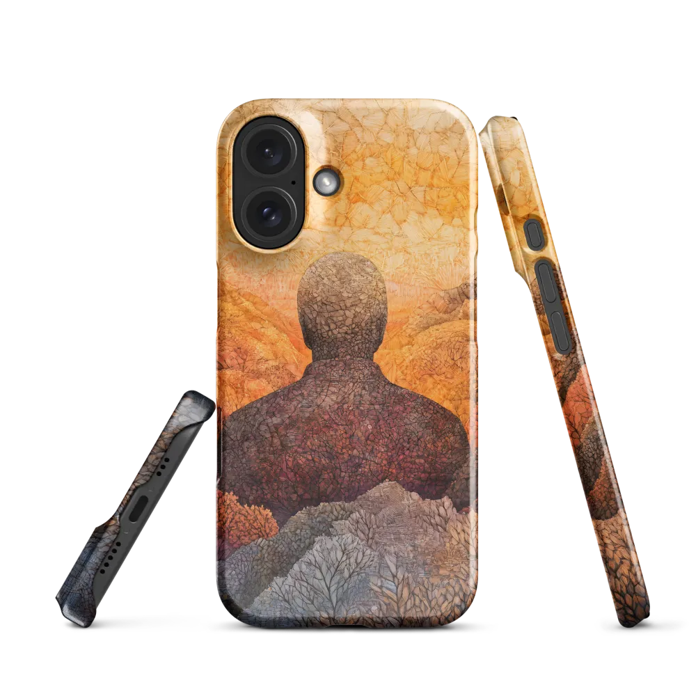 The Contemplative Journey 
 iPhone 16 | Tough Case