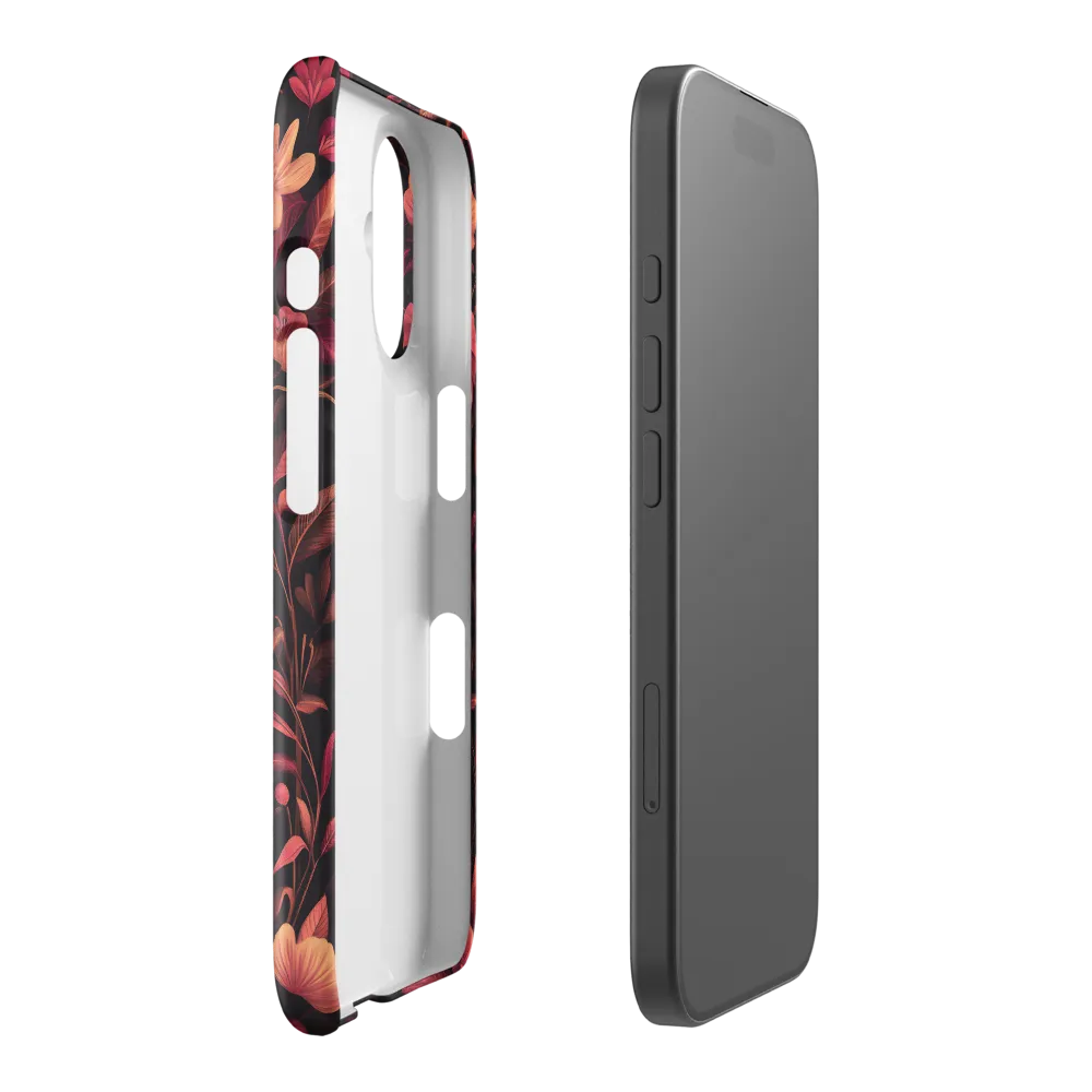 Nocturnal Floral Cat 
 Samsung Galaxy S10 Plus | Tough Case