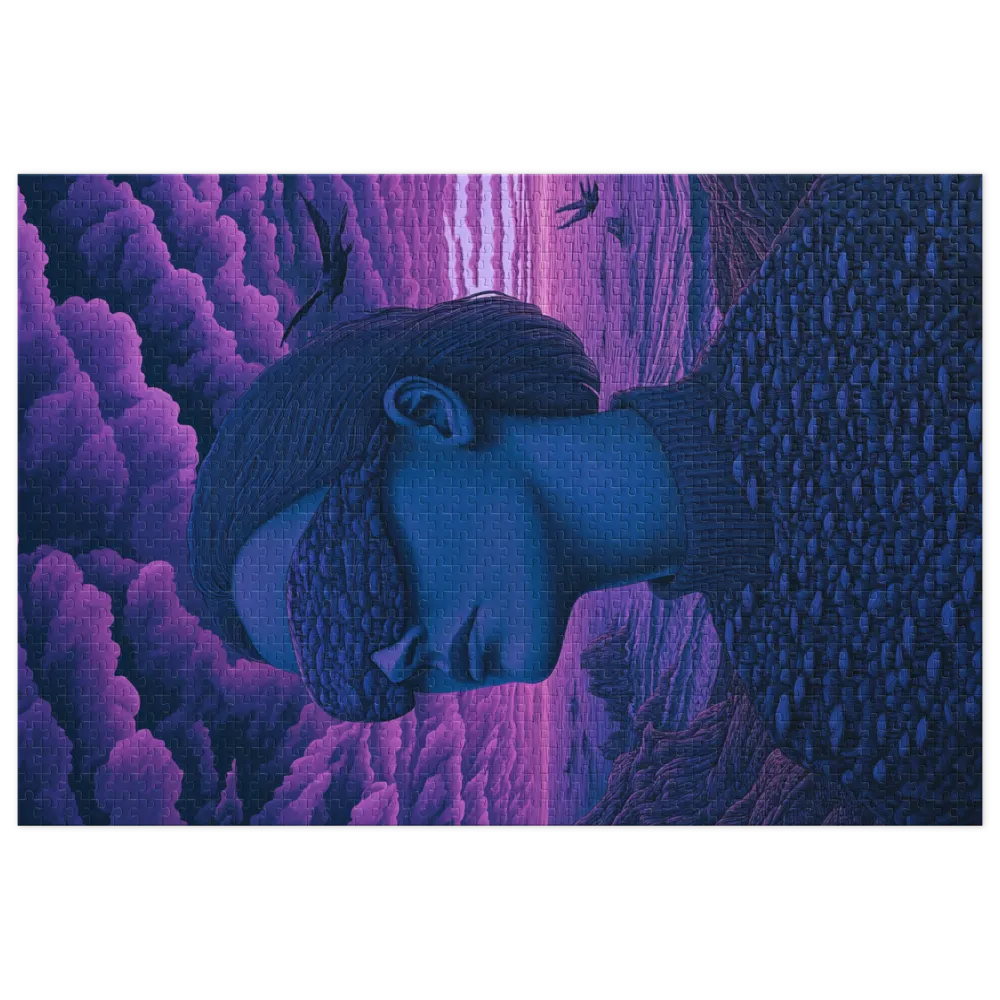 The Blind Gaze 
 Jigsaw Puzzle in Tin Box