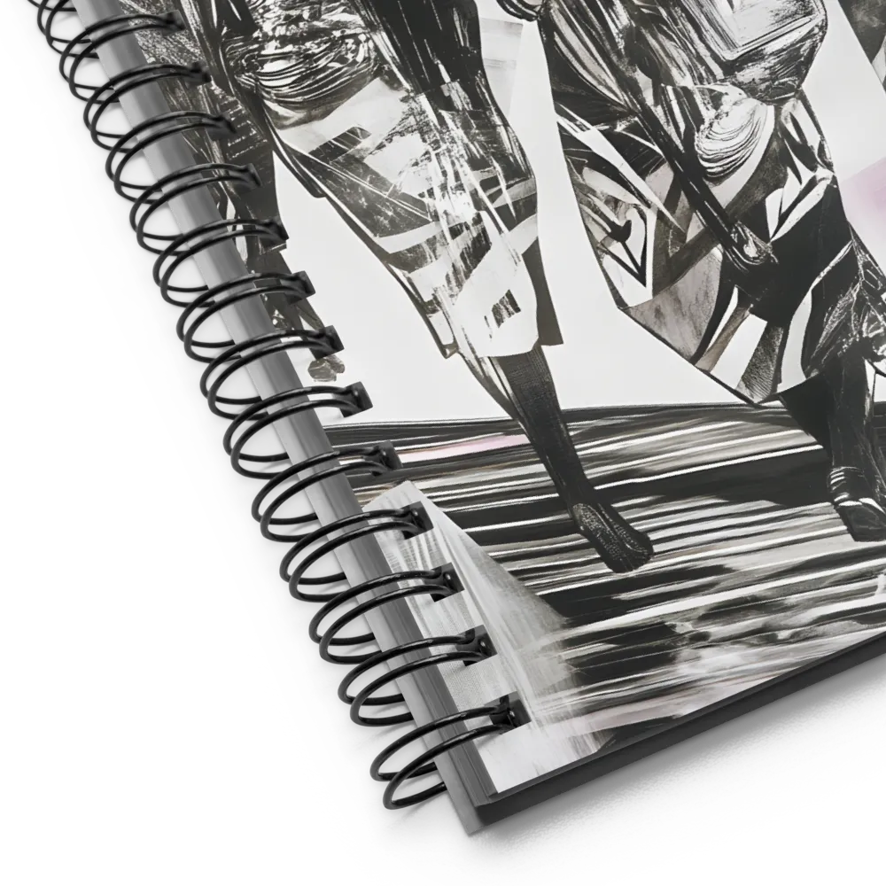 Urban Fashion Walk 
 Spiral Notebook | 140 pages