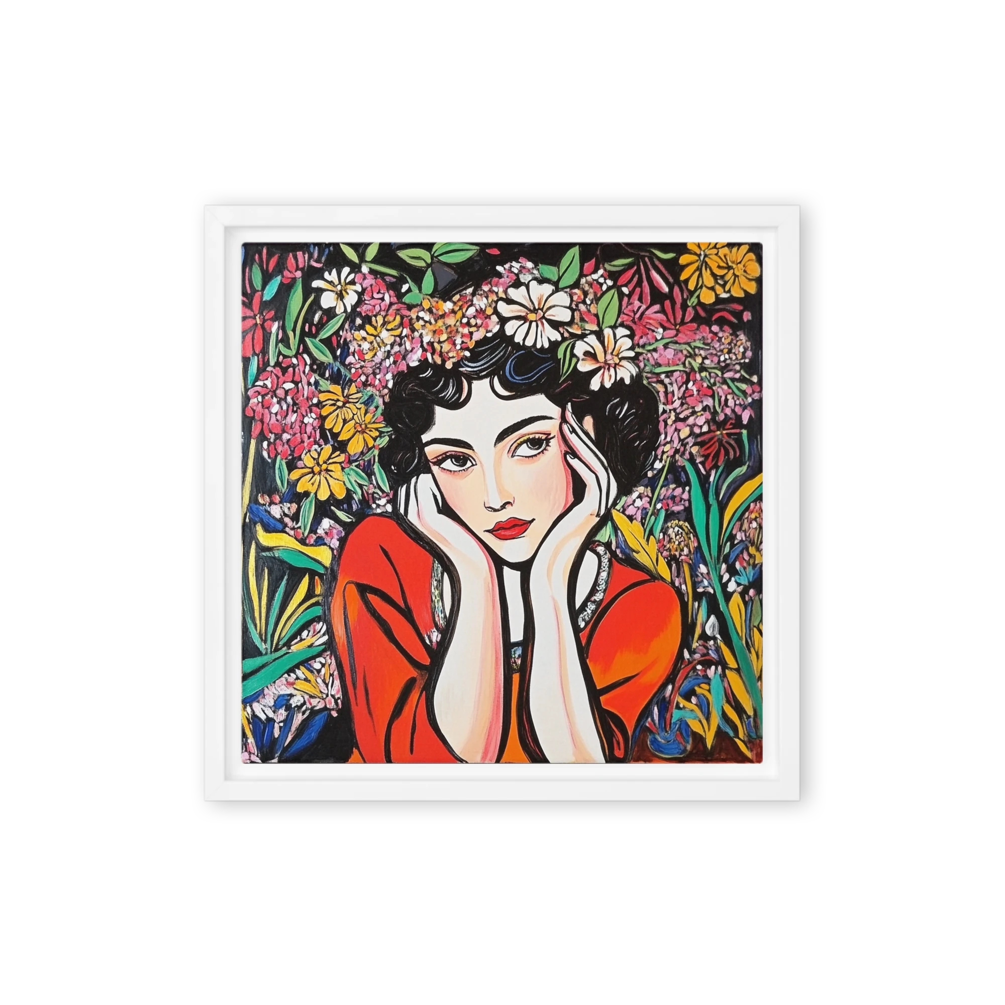 Floral Contemplation