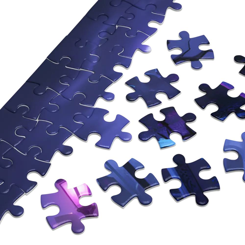 Neon Cemetery | Jigsaw Puzzles
