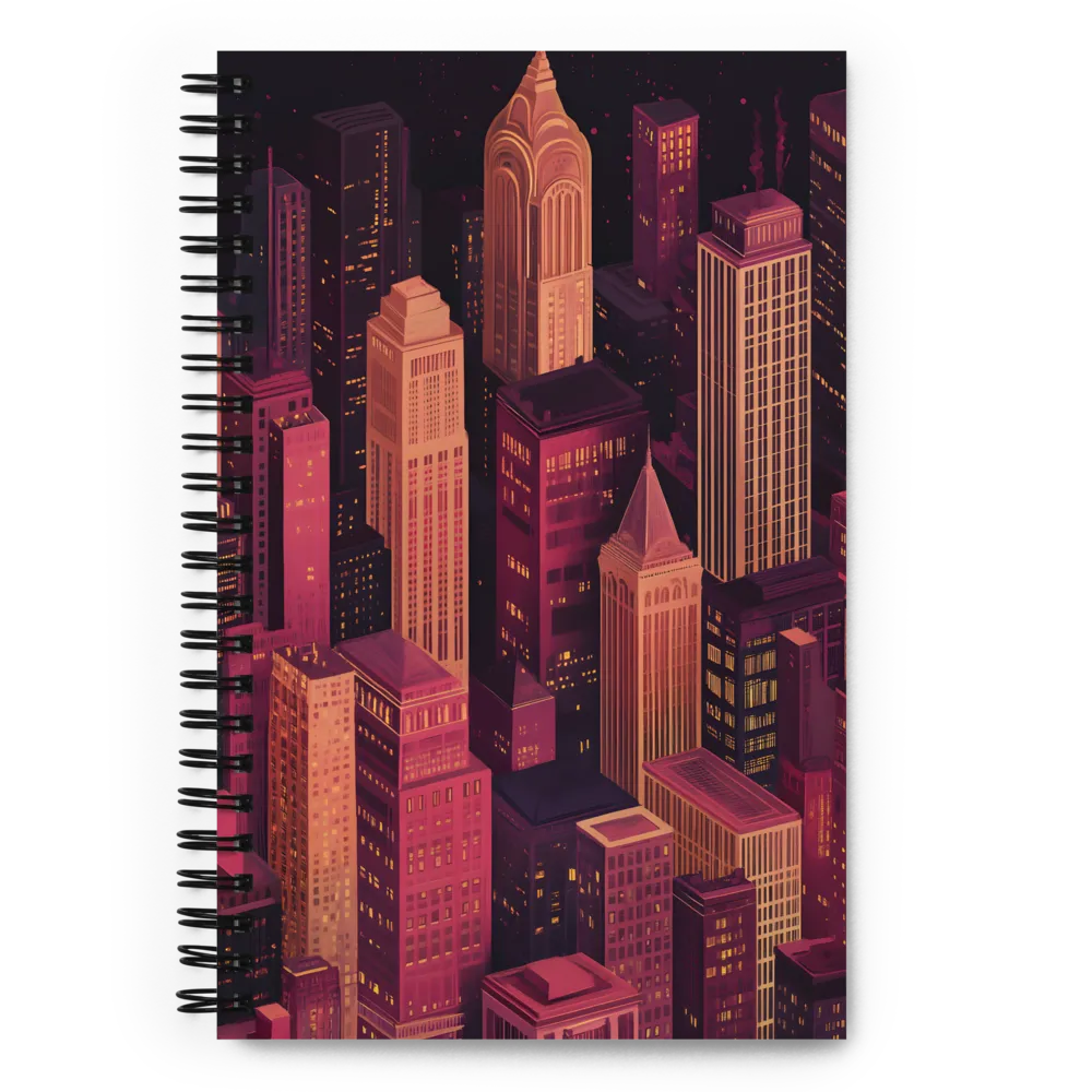 Urban Glow 
 Spiral Notebook | 140 pages