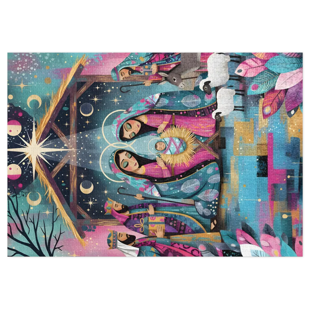 Starlit Nativity | Jigsaw Puzzles