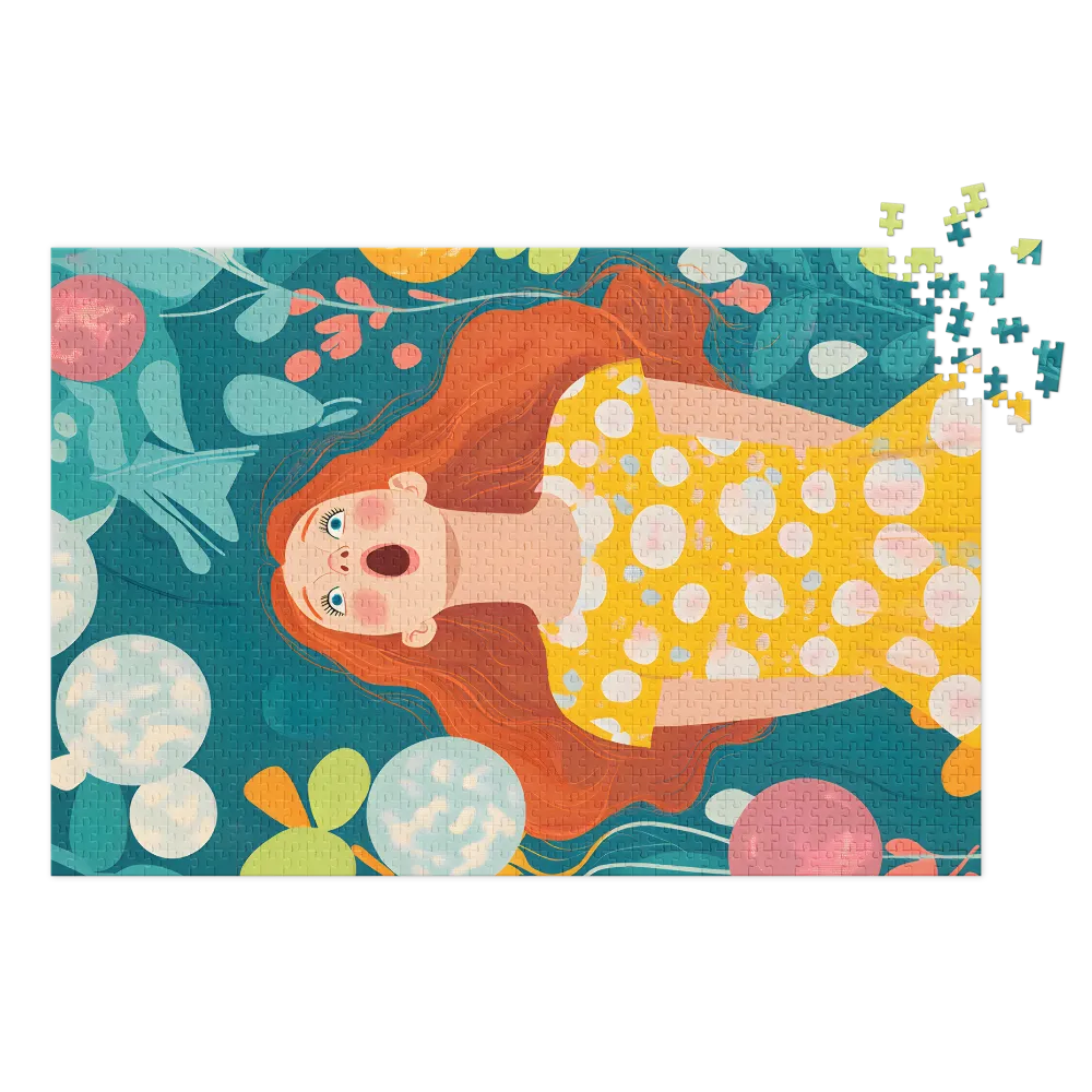 Whispers of the Garden 
 Jigsaw Puzzle in Tin Box