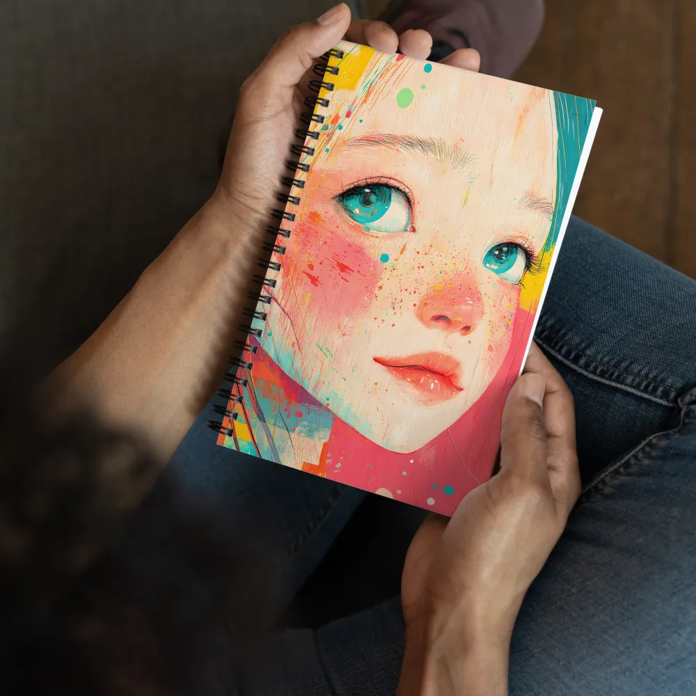 The Freckled Gaze 
 Spiral Notebook | 140 pages