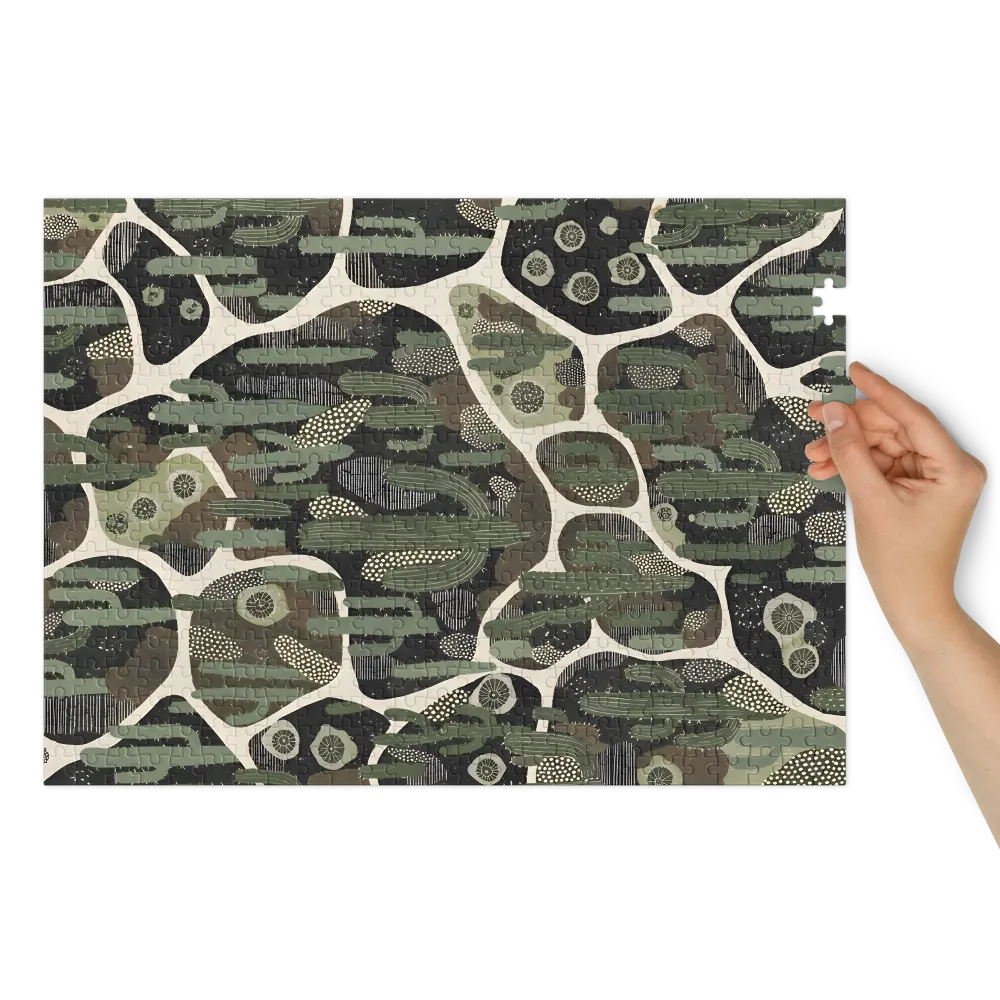 Desert Cactus Pattern | Jigsaw Puzzles