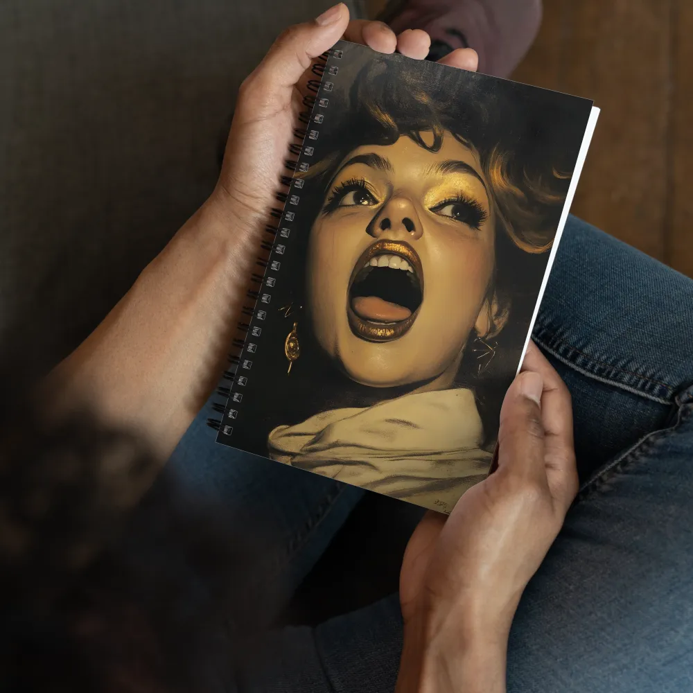 Golden Cry 
 Spiral Notebook | 140 pages