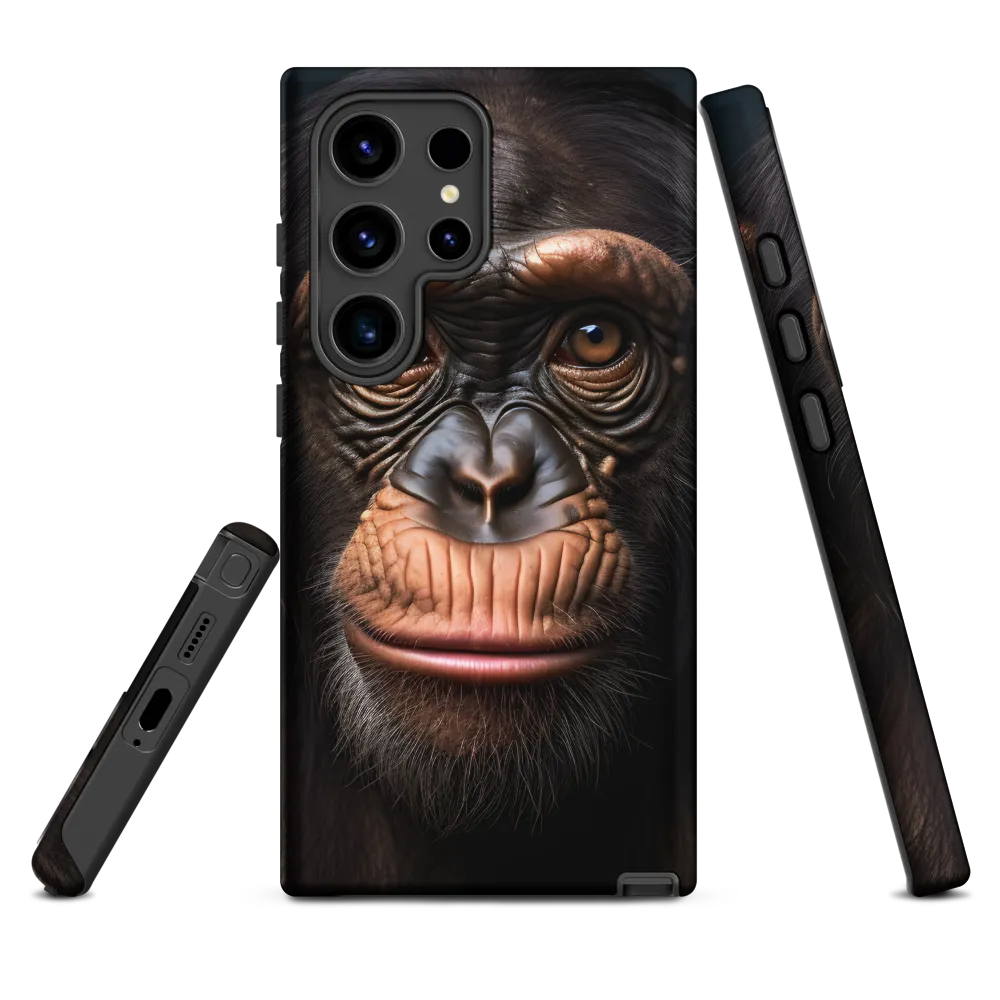 Chimpanzee Portrait | Phone Case