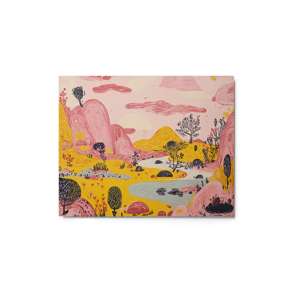 Whimsical River Valley | Art Print