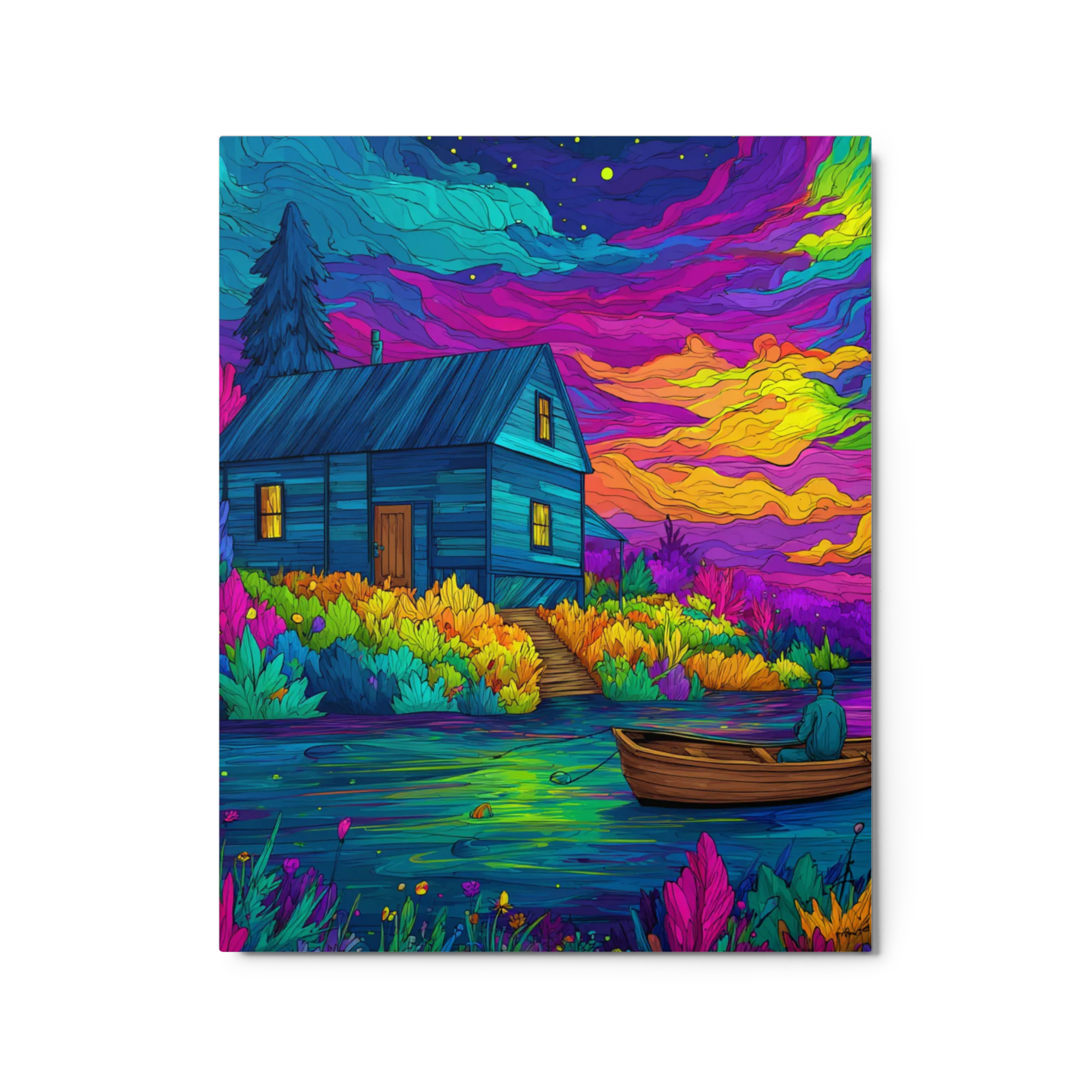Vibrant River House