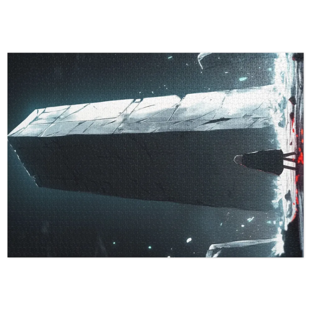 Guardian of the Monolith 
 Jigsaw Puzzle in Tin Box
