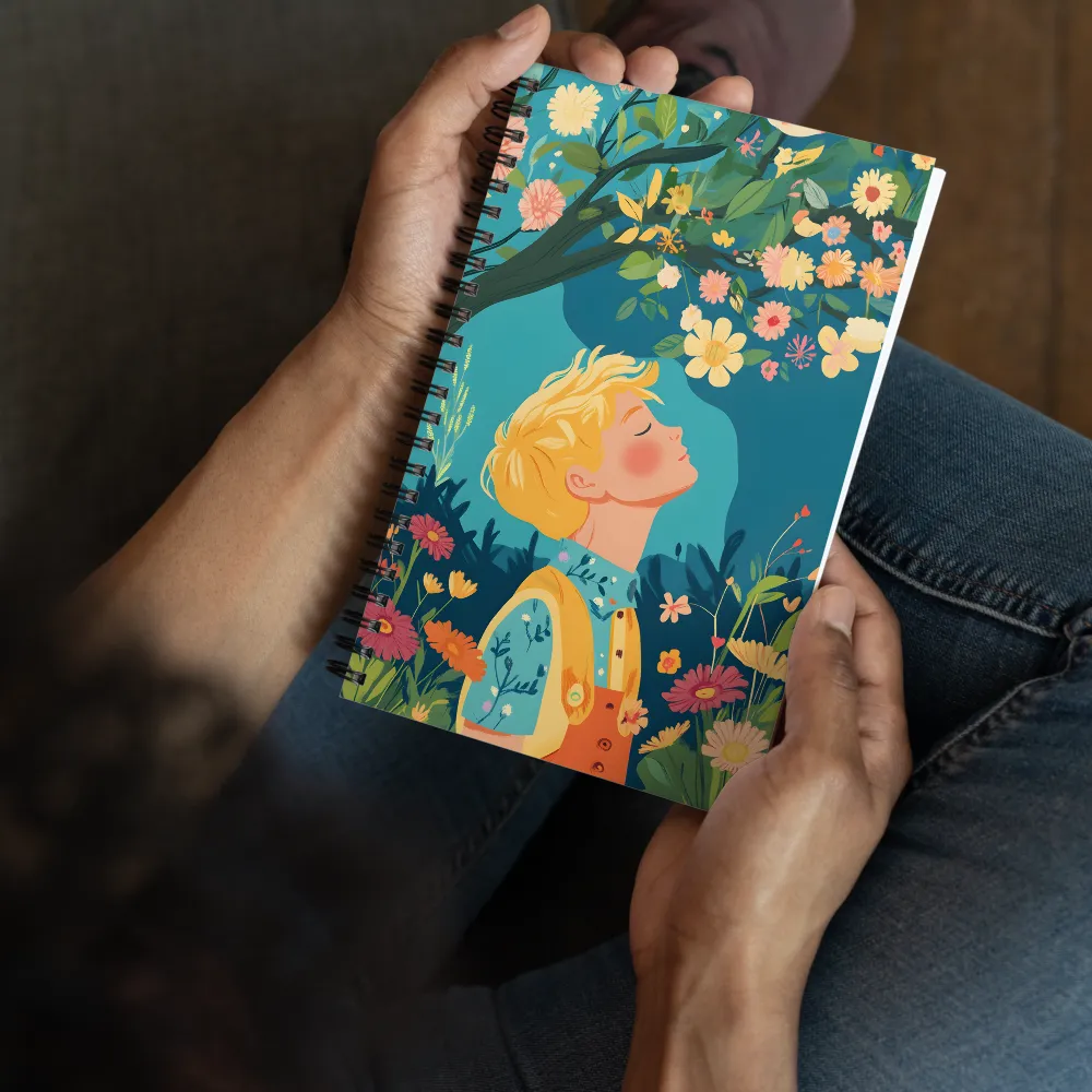 Floral Contemplation 
 Spiral Notebook | 140 pages