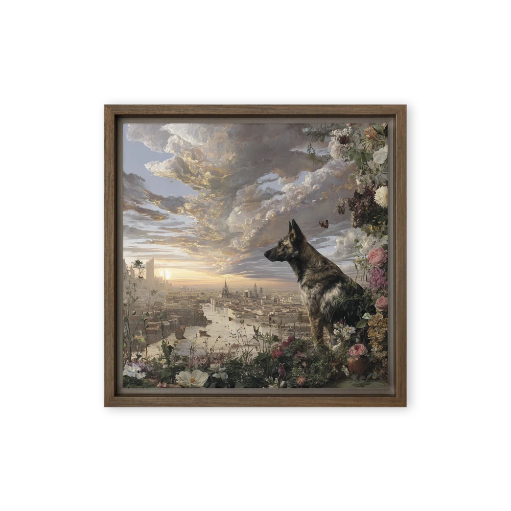 The Sentinel's Sunset | Art Print