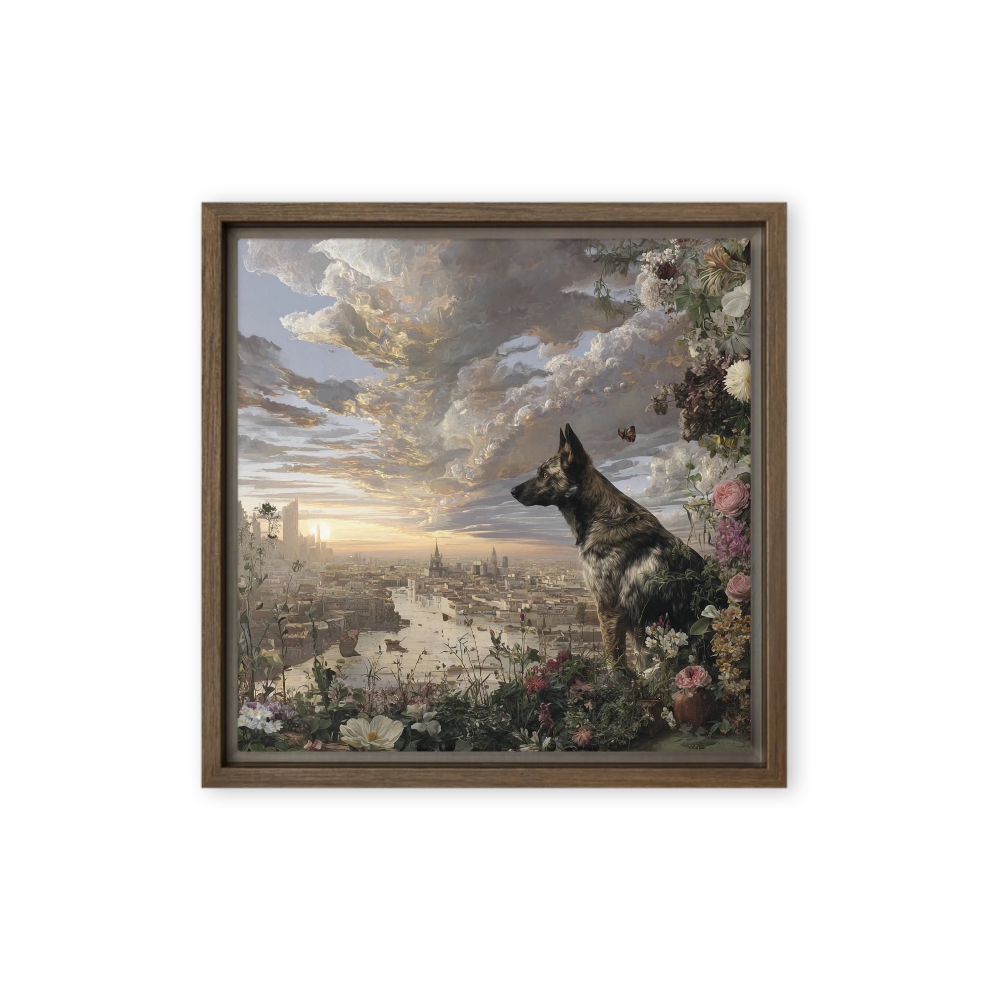 The Sentinel's Sunset | Art Print