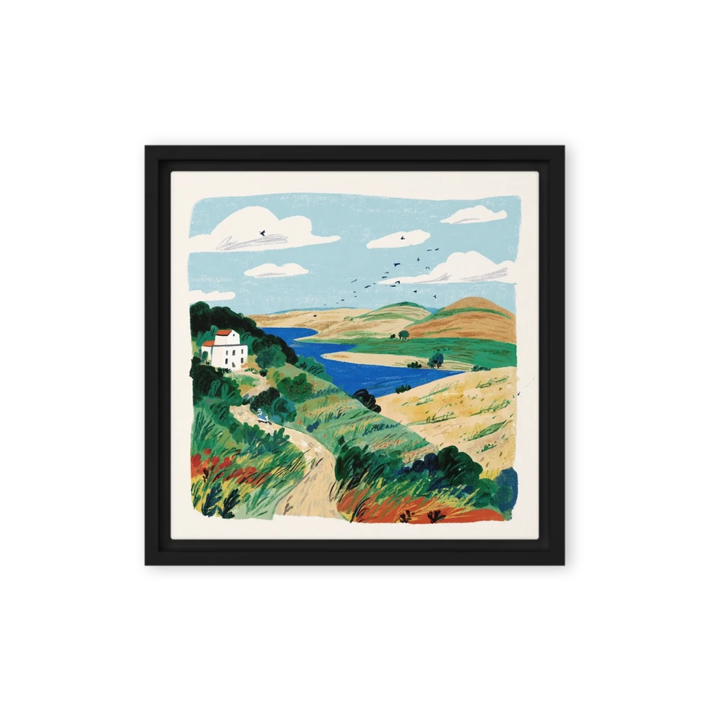 Journey Through the Hills | Art Print