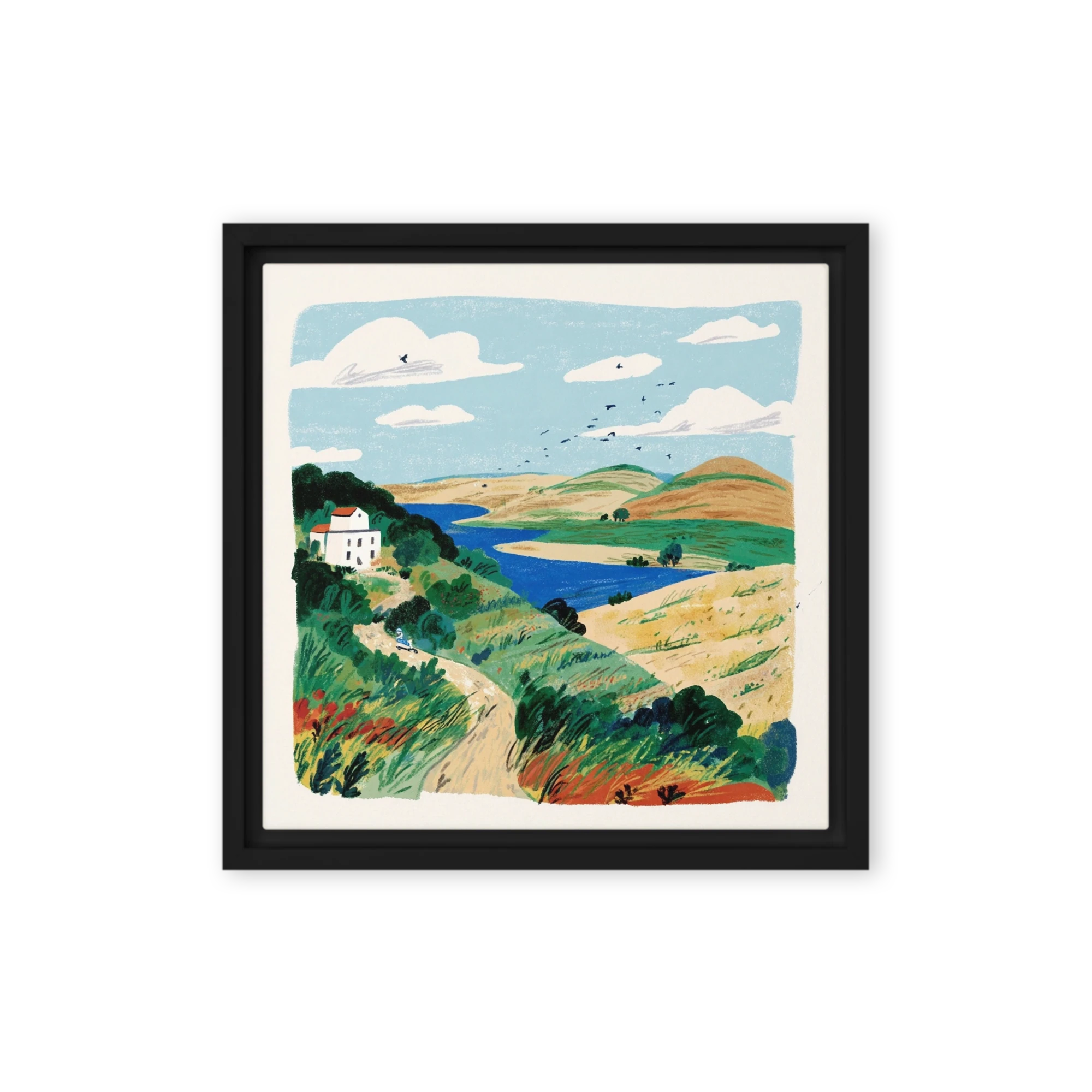 Journey Through the Hills | Art Print