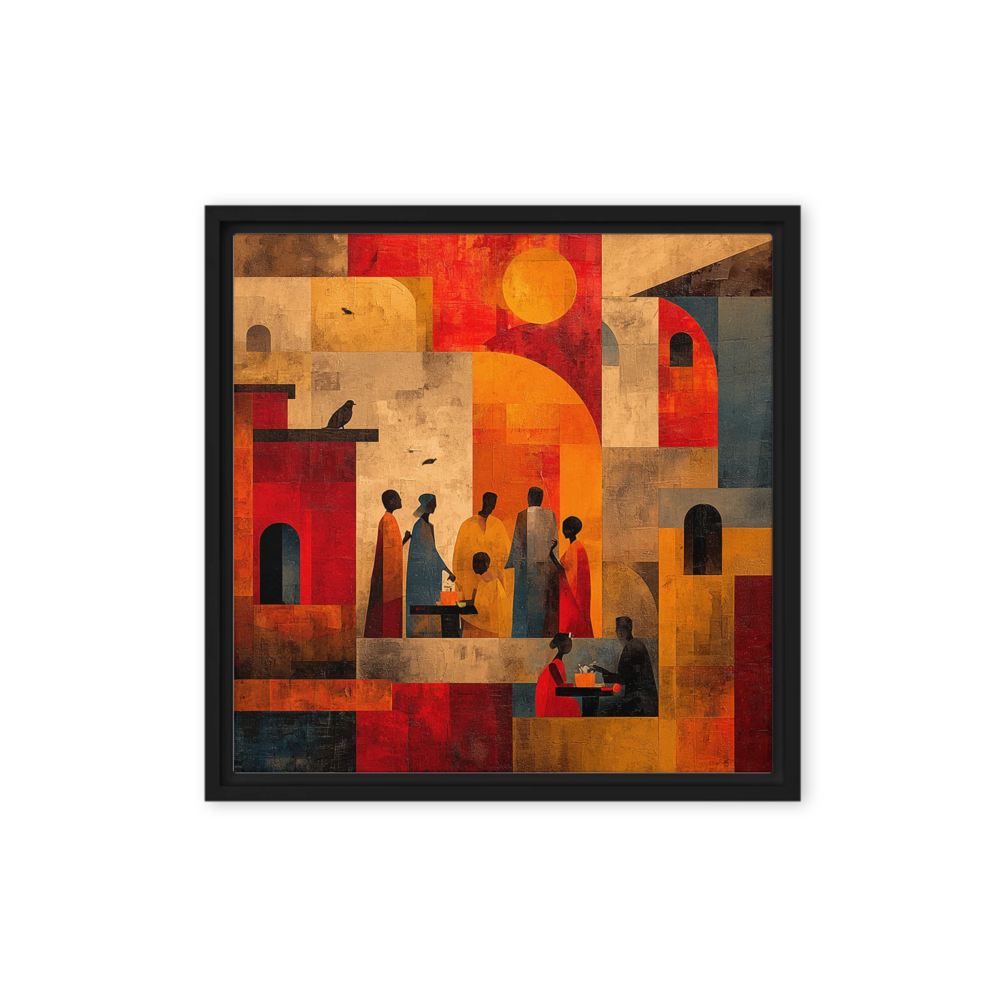Cubist City Gathering