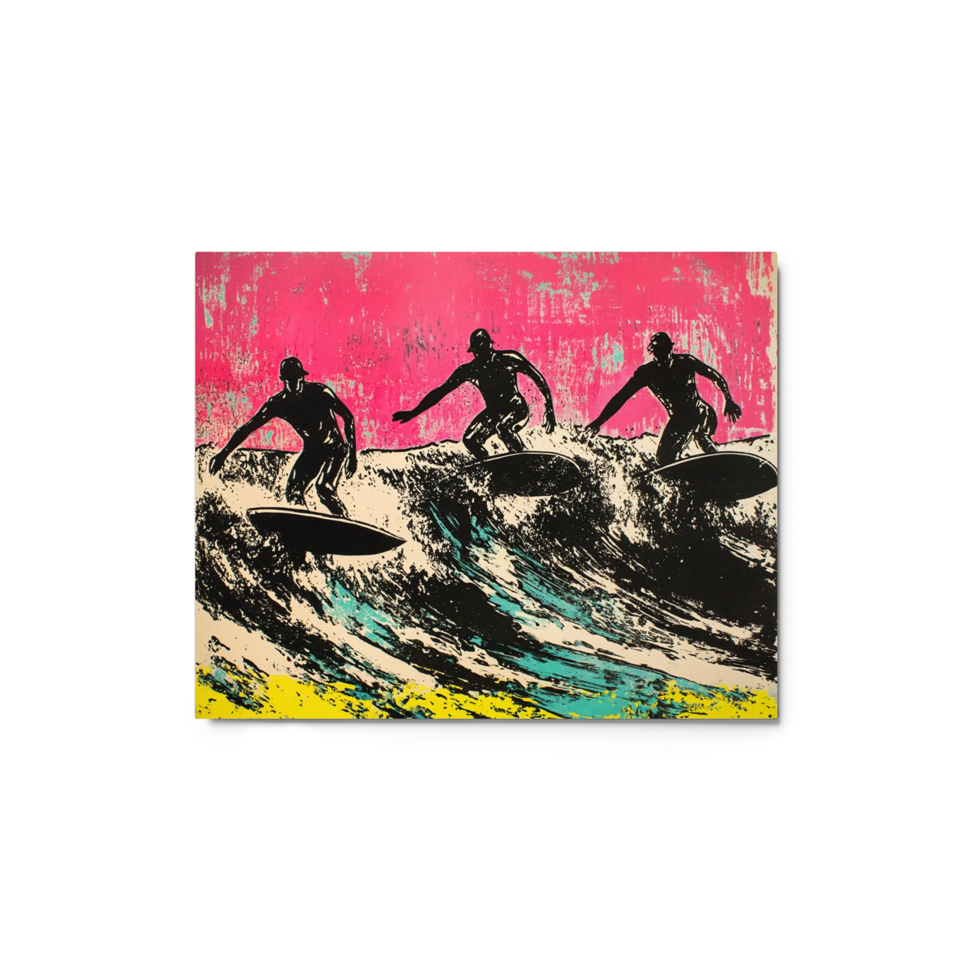 Triple Wave Surfers