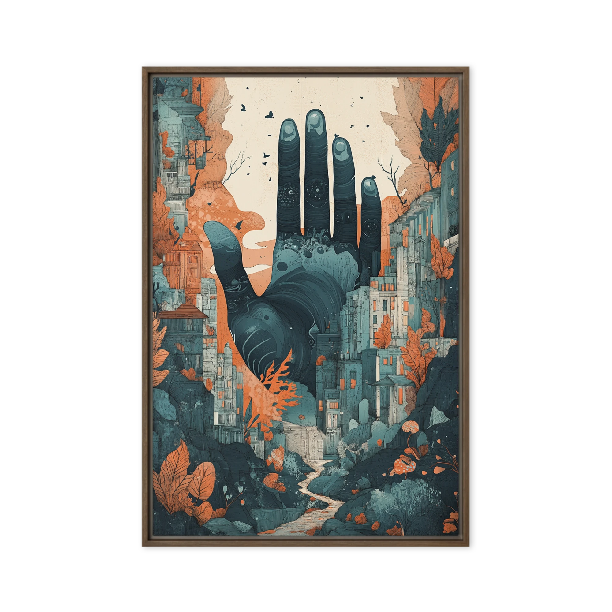 Palm of Worlds | Art Print