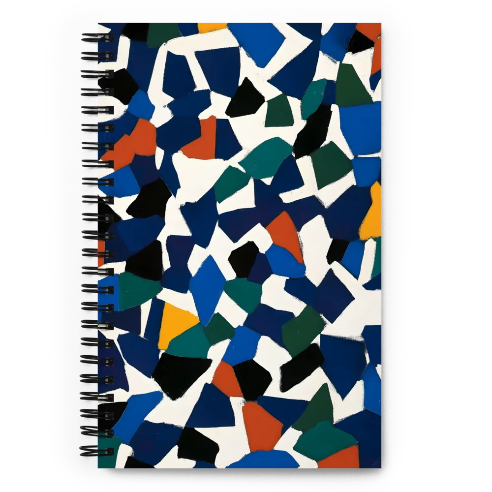 Fragmented Color Harmony 
 Spiral Notebook | 140 pages