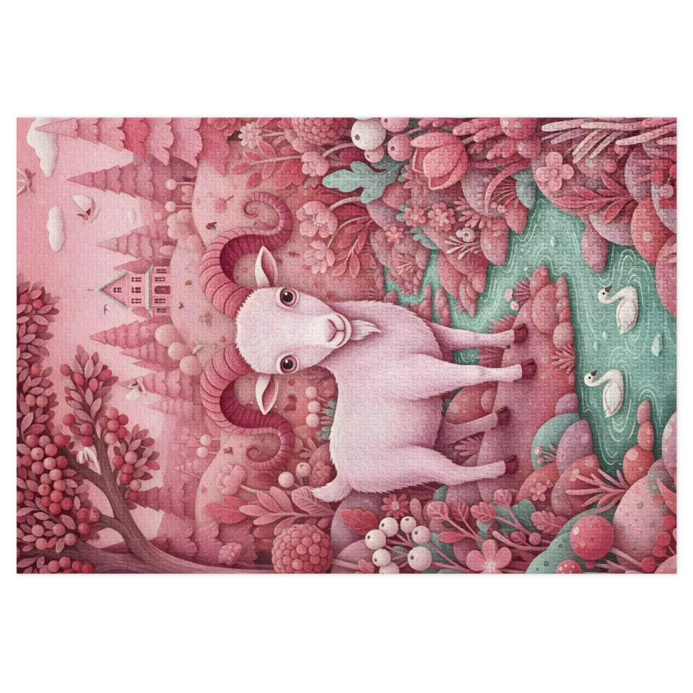 The Blushing Ram | Jigsaw Puzzles