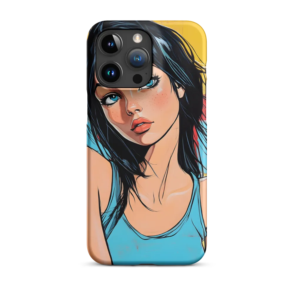 Pop Art Woman Portrait | Phone Case