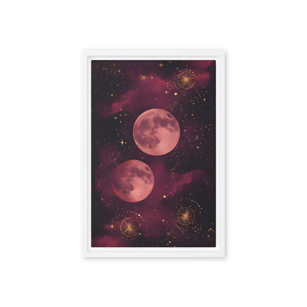 Celestial Dance of Moons | Art Print