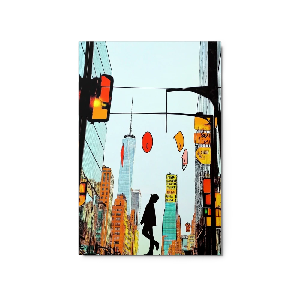 Urban Silhouette Dream | Art Print