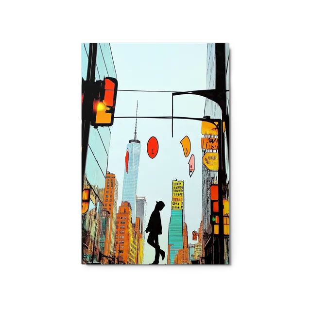 Urban Silhouette Dream | Art Print