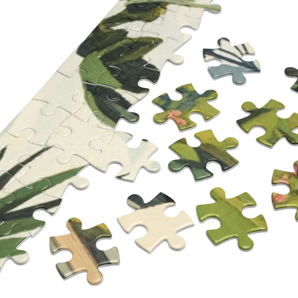 Panda in Tropical Jungle | Jigsaw Puzzle (252/520 pieces)