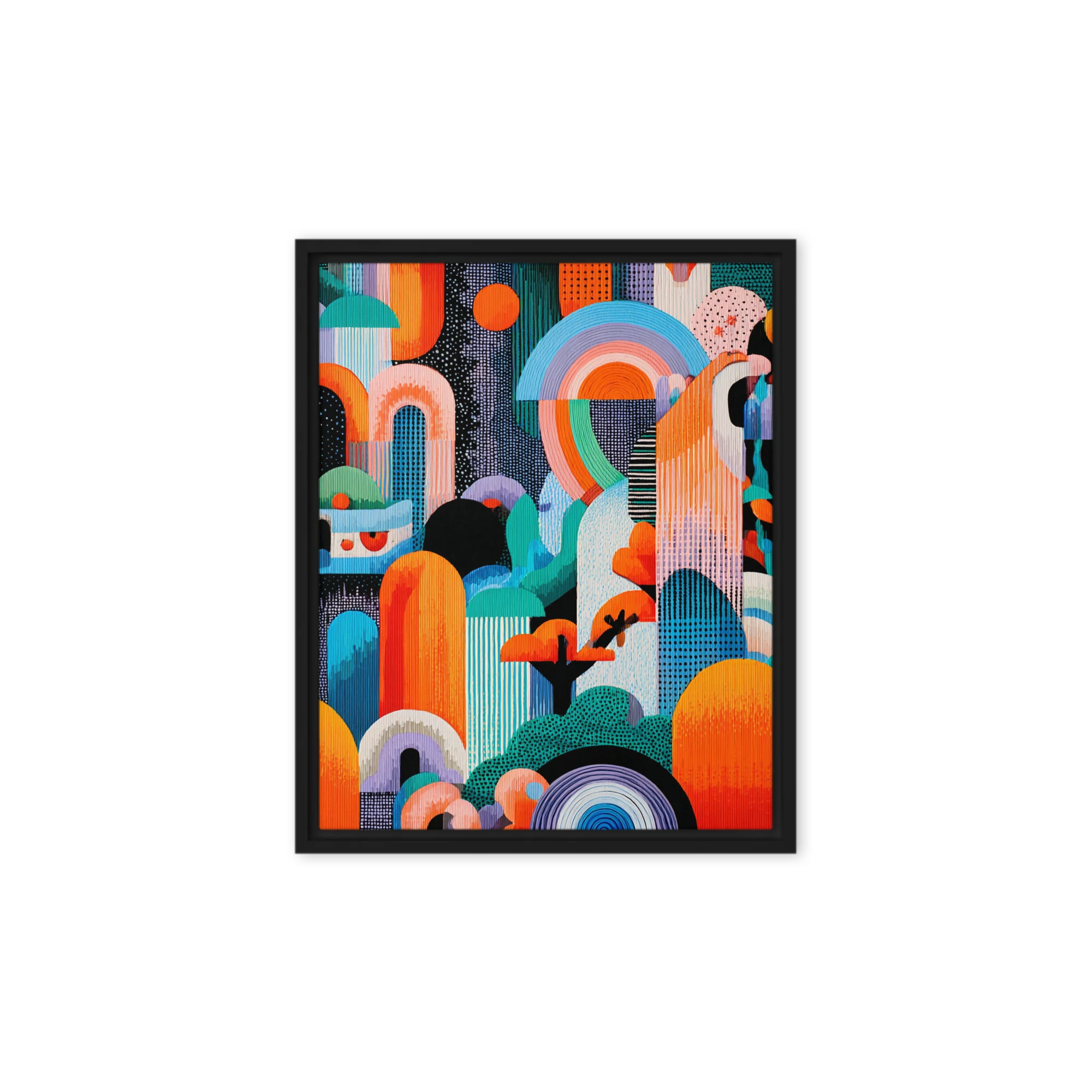 Geometric Abstraction: Urban Serenity