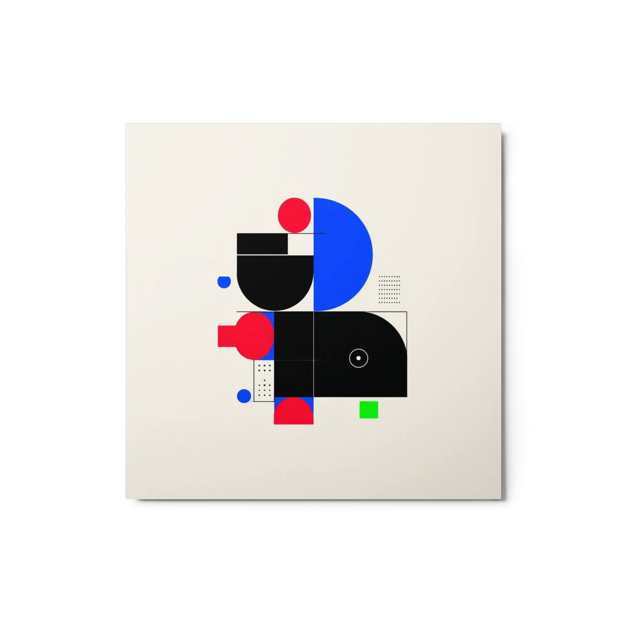 Geometric Harmony in Primary Colors