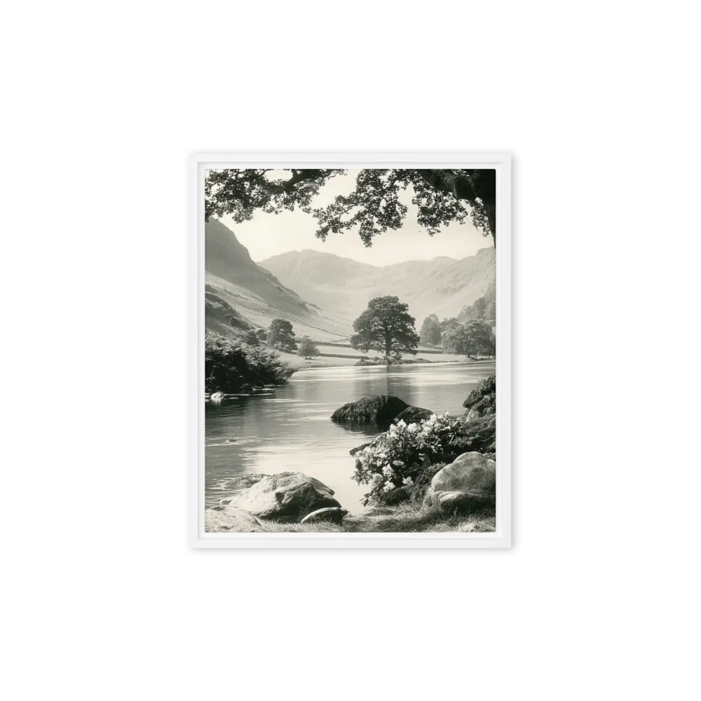 Tranquil Valley Stream 
 Metal Print | 16″x 20″