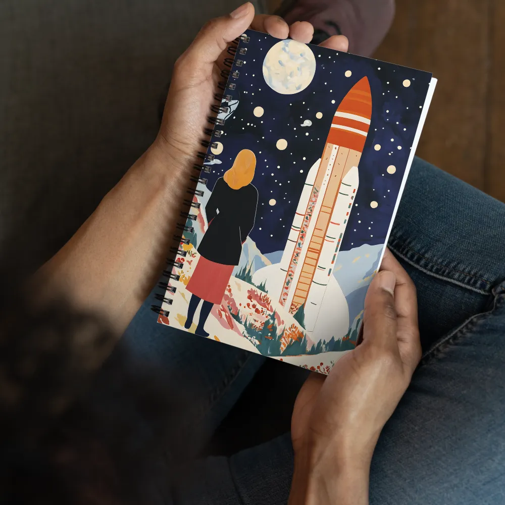 Stargazer's Launch 
 Spiral Notebook | 140 pages