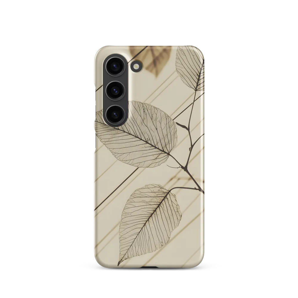 Minimalist Leaf Photography | Phone Case