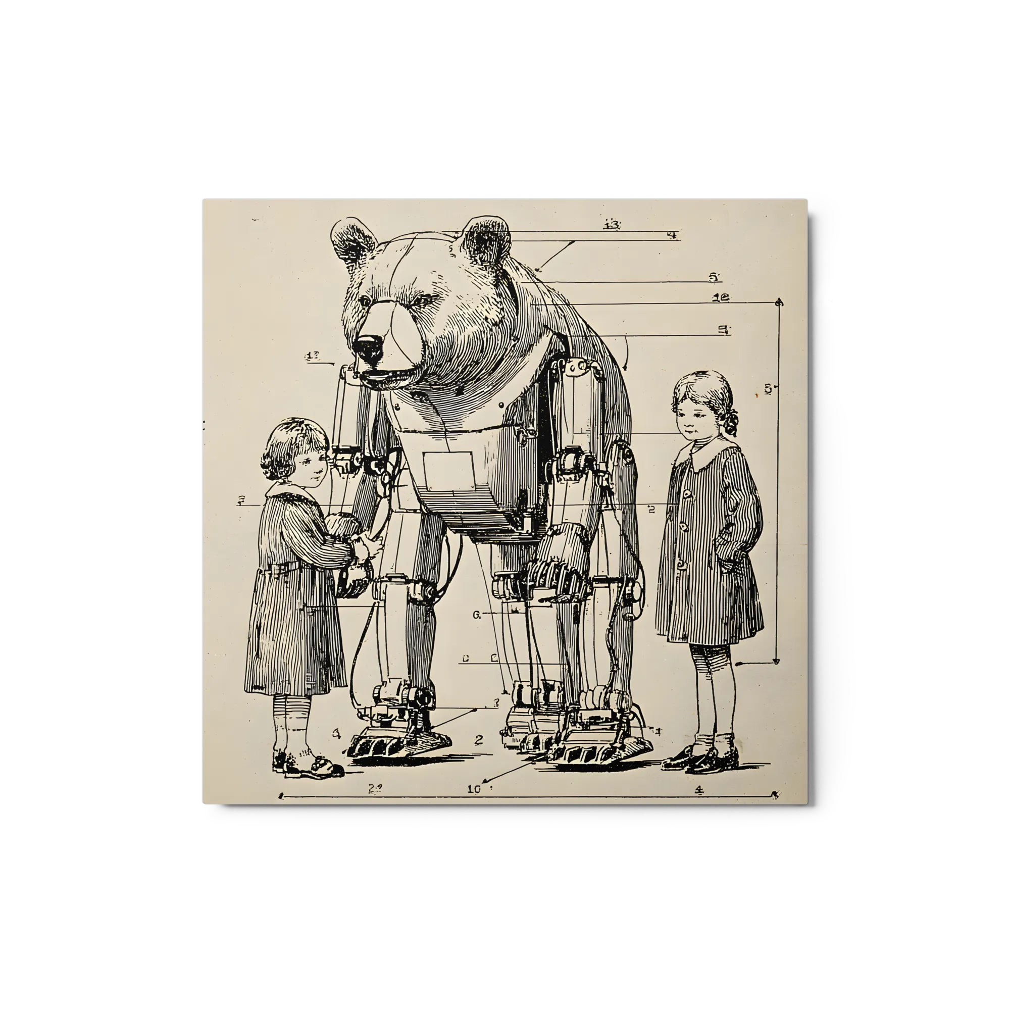 Robotic Bear Blueprint