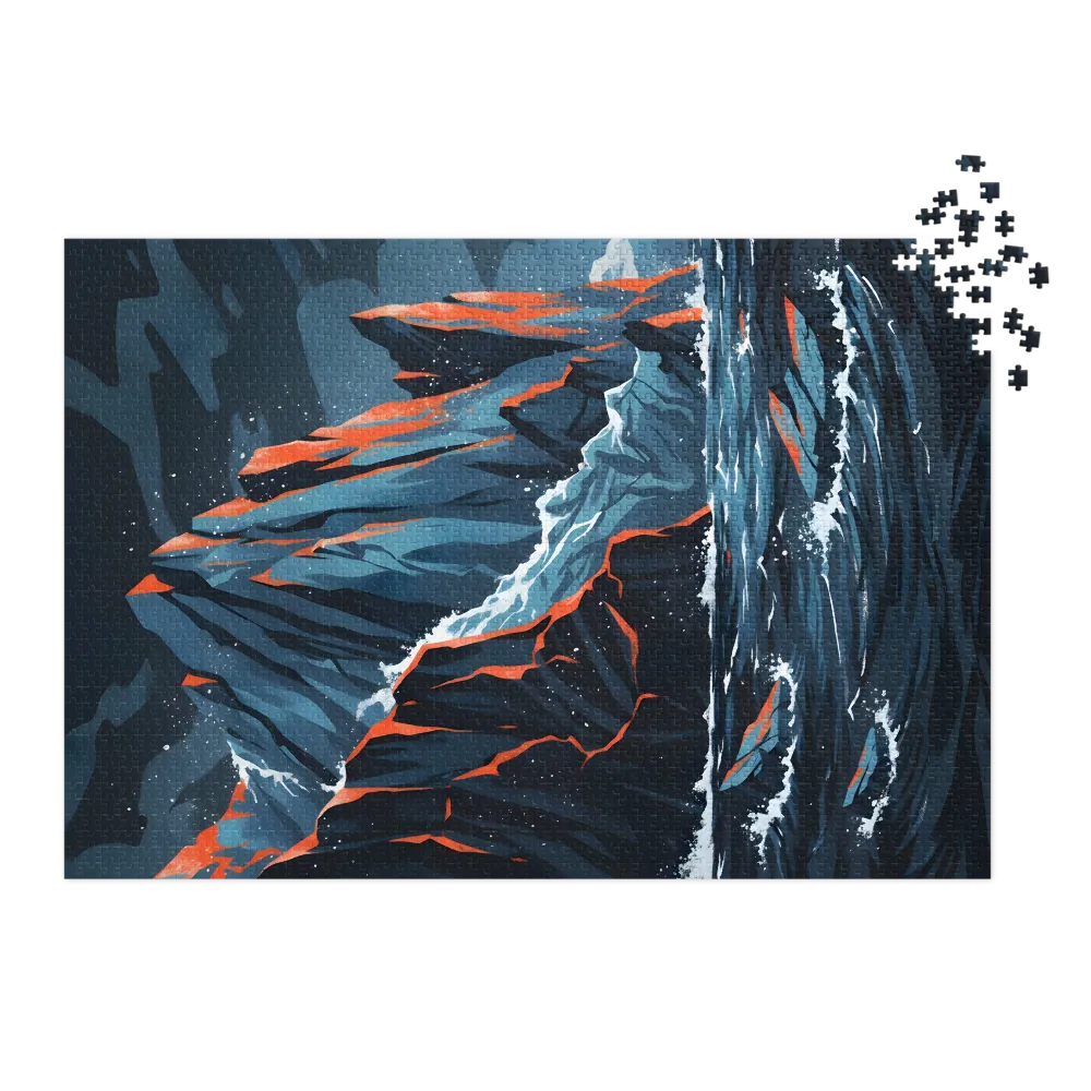 Midnight Cliffs | Jigsaw Puzzles