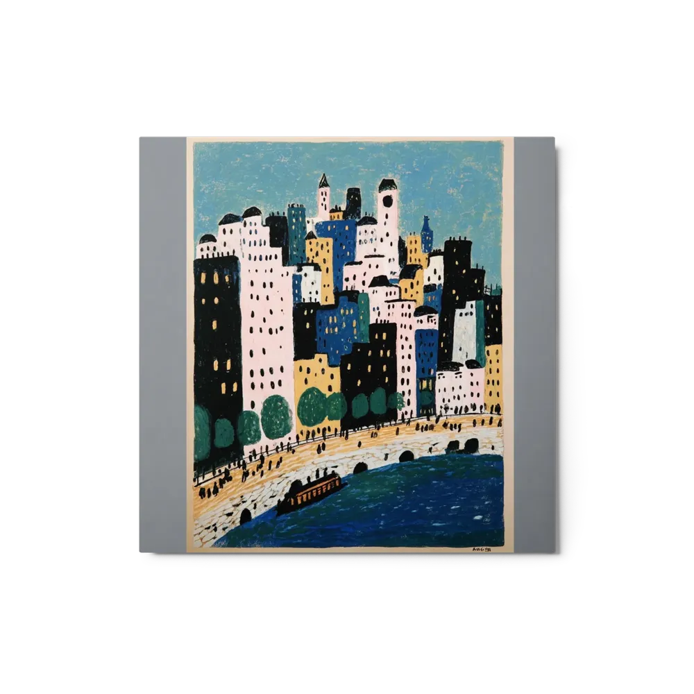 Riverfront Cityscape | Art Print
