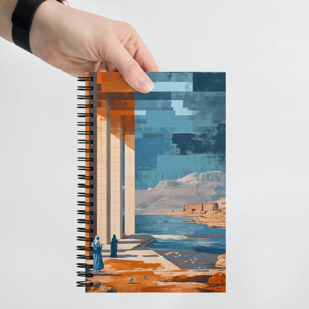 Fragmented Coastal Contemplation 
 Spiral Notebook | 140 pages