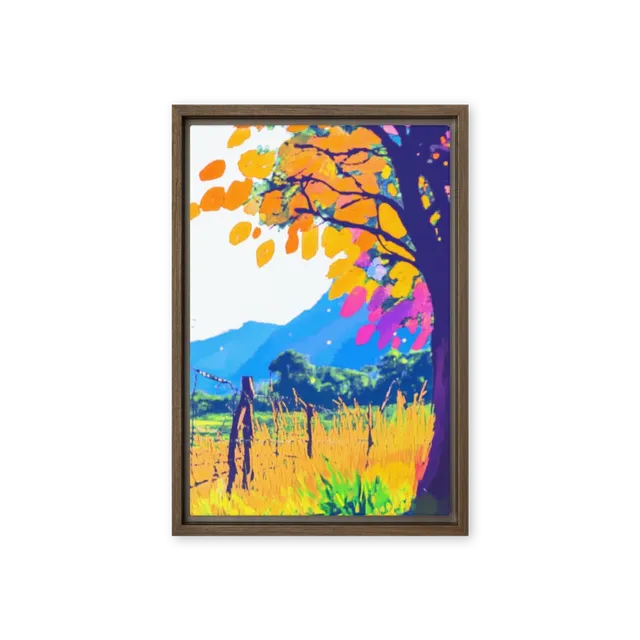 Autumn Mountain Impression | Art Print
