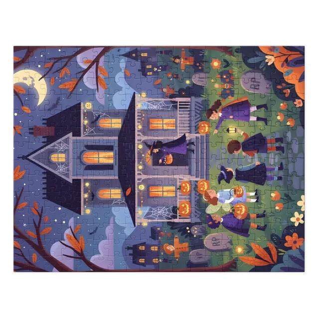 Moonlit Trick-or-Treat | Jigsaw Puzzles