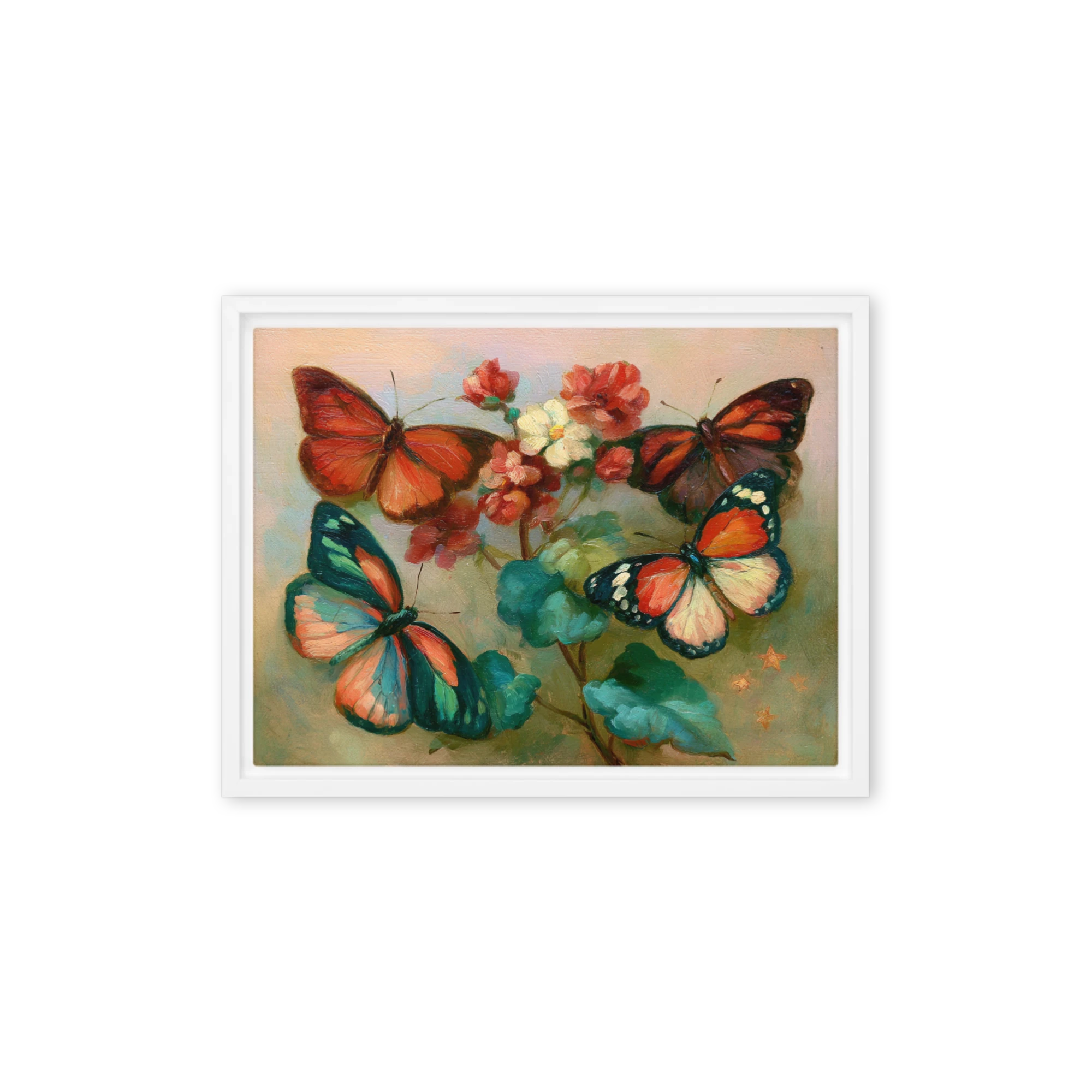 Butterflies and Blossoms | Art Print