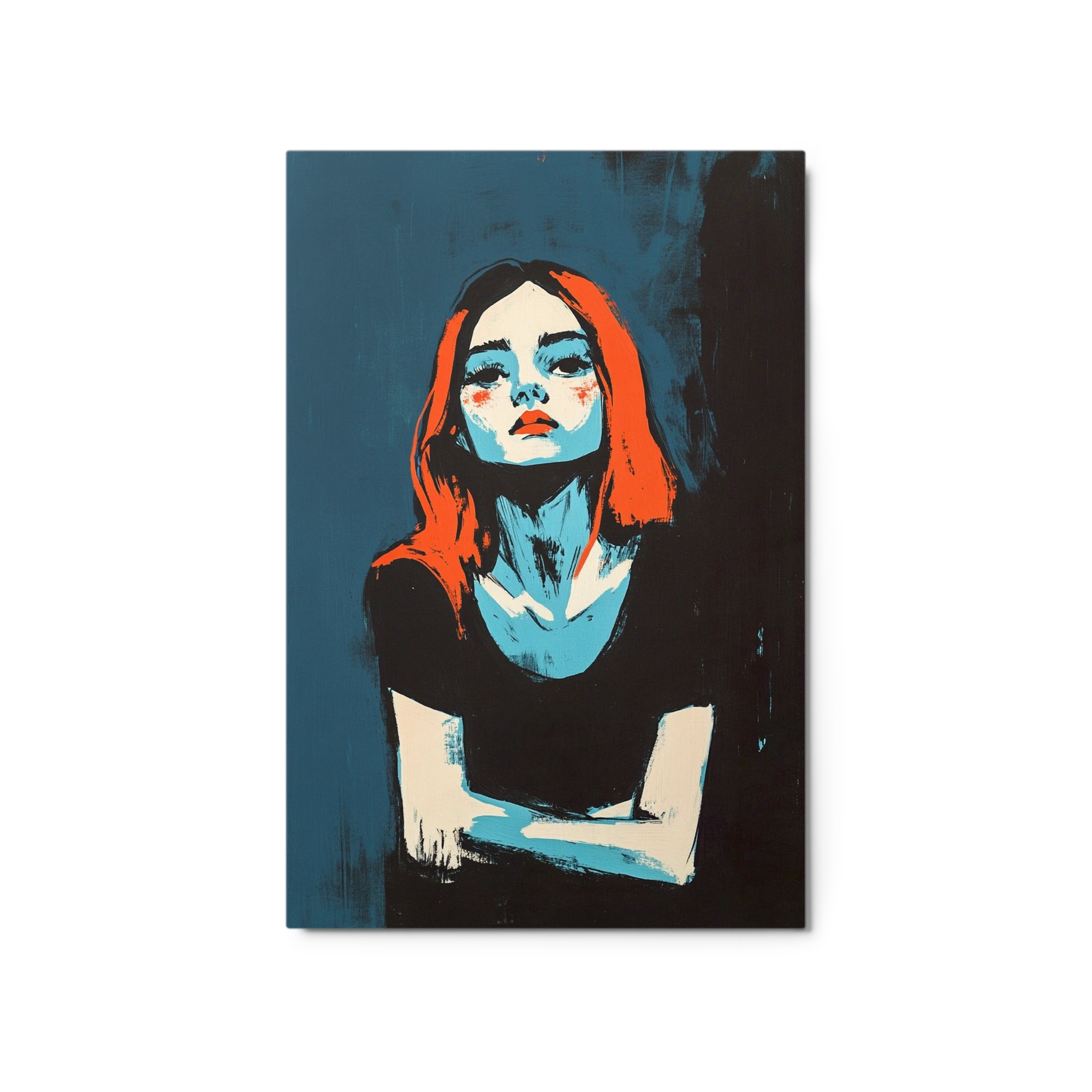 Modern Expressionist Portrait of a Woman