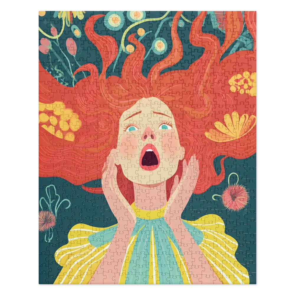 Overwhelmed Bloom 
 Jigsaw Puzzle