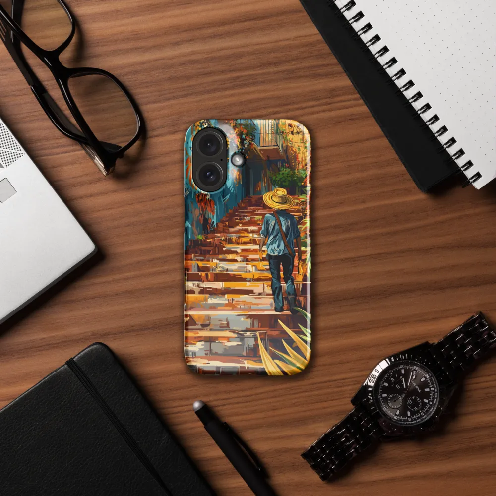 Ascending the Vibrant Steps 
 Samsung Galaxy S24 Plus | Tough Case