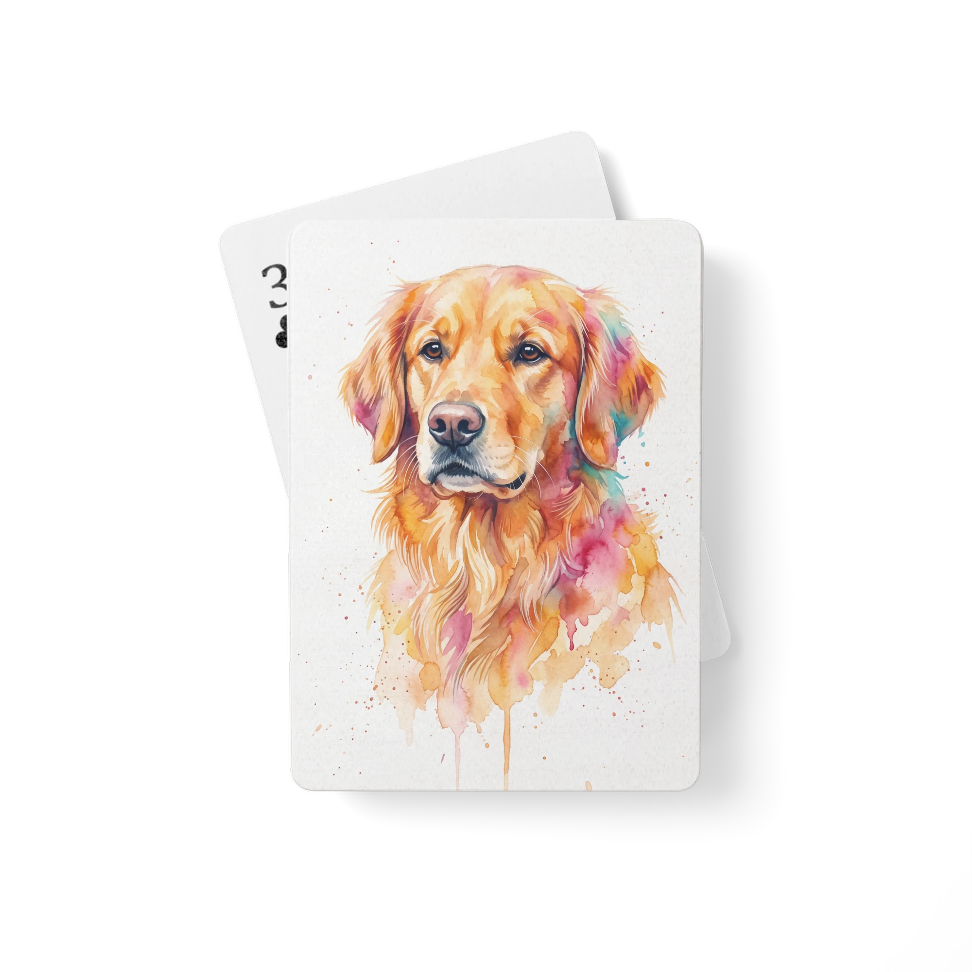 Splash Watercolor — Playing Cards