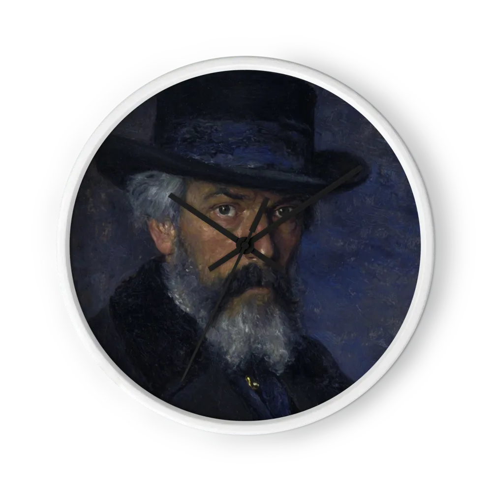 Man with a Top Hat | Wall Clock